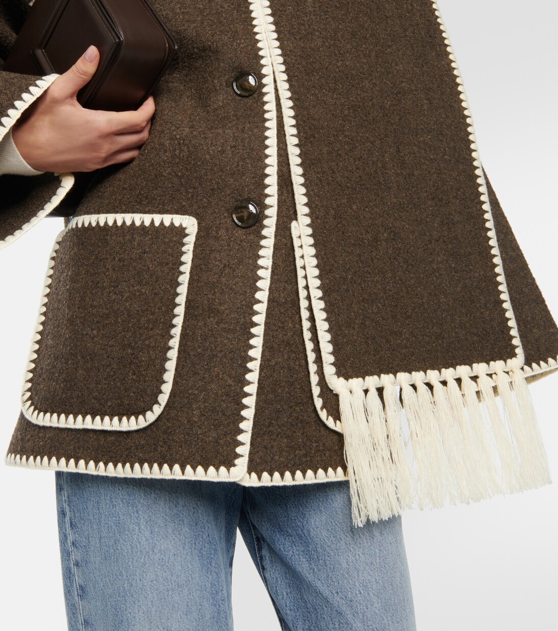 Jacke aus einem Wollgemisch | Toteme