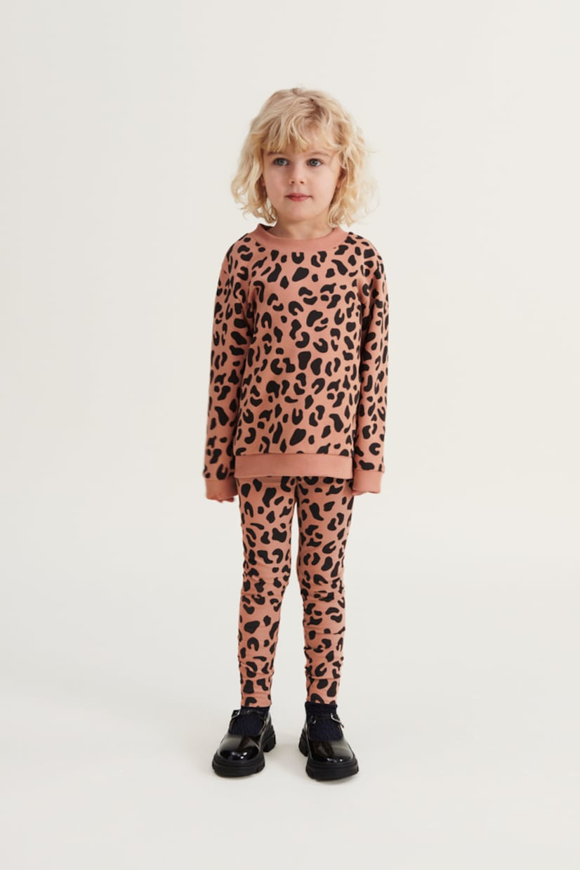 Thora leopard-print cotton sweatshirt | Liewood