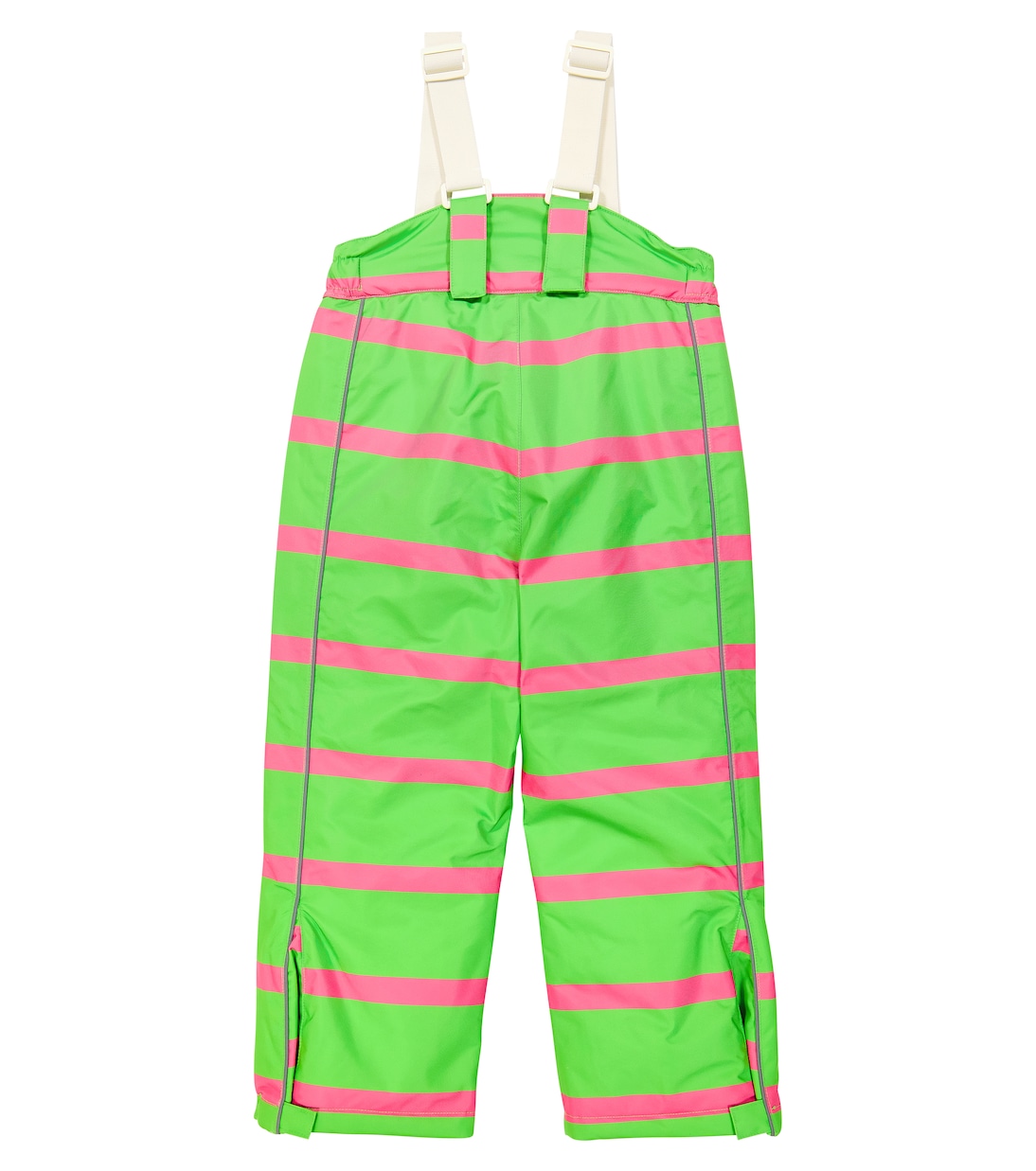 Panda striped ski salopettes | Mini Rodini