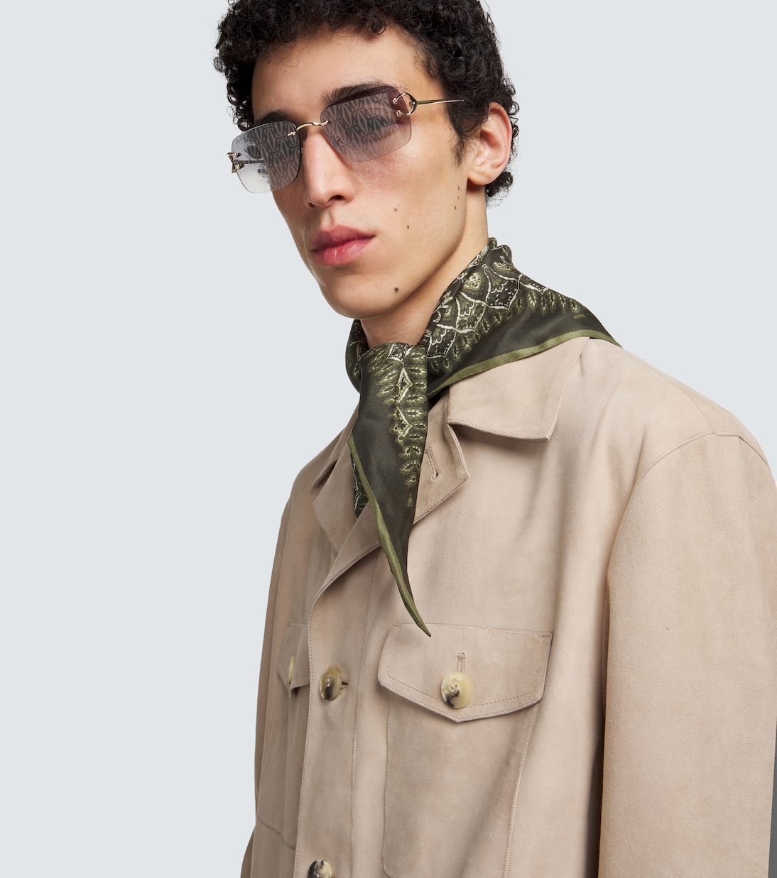 Eckige Sonnenbrille | Cartier Eyewear Collection