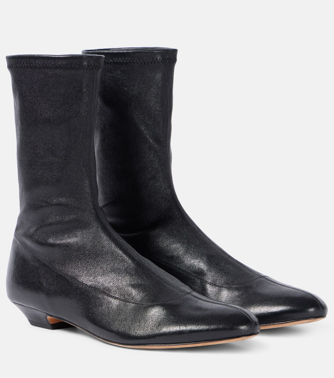 Apollo leather ankle boots | Khaite