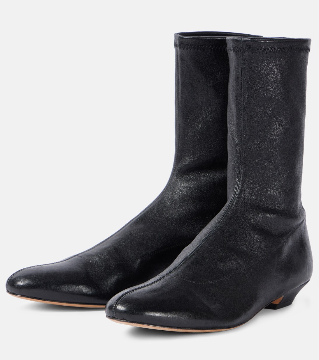 Apollo leather ankle boots | Khaite