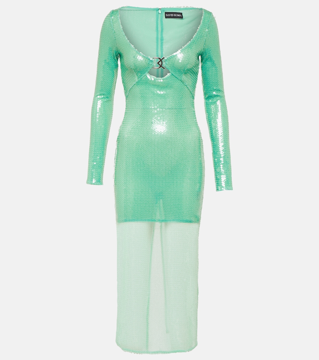 Robe midi à sequins | David Koma