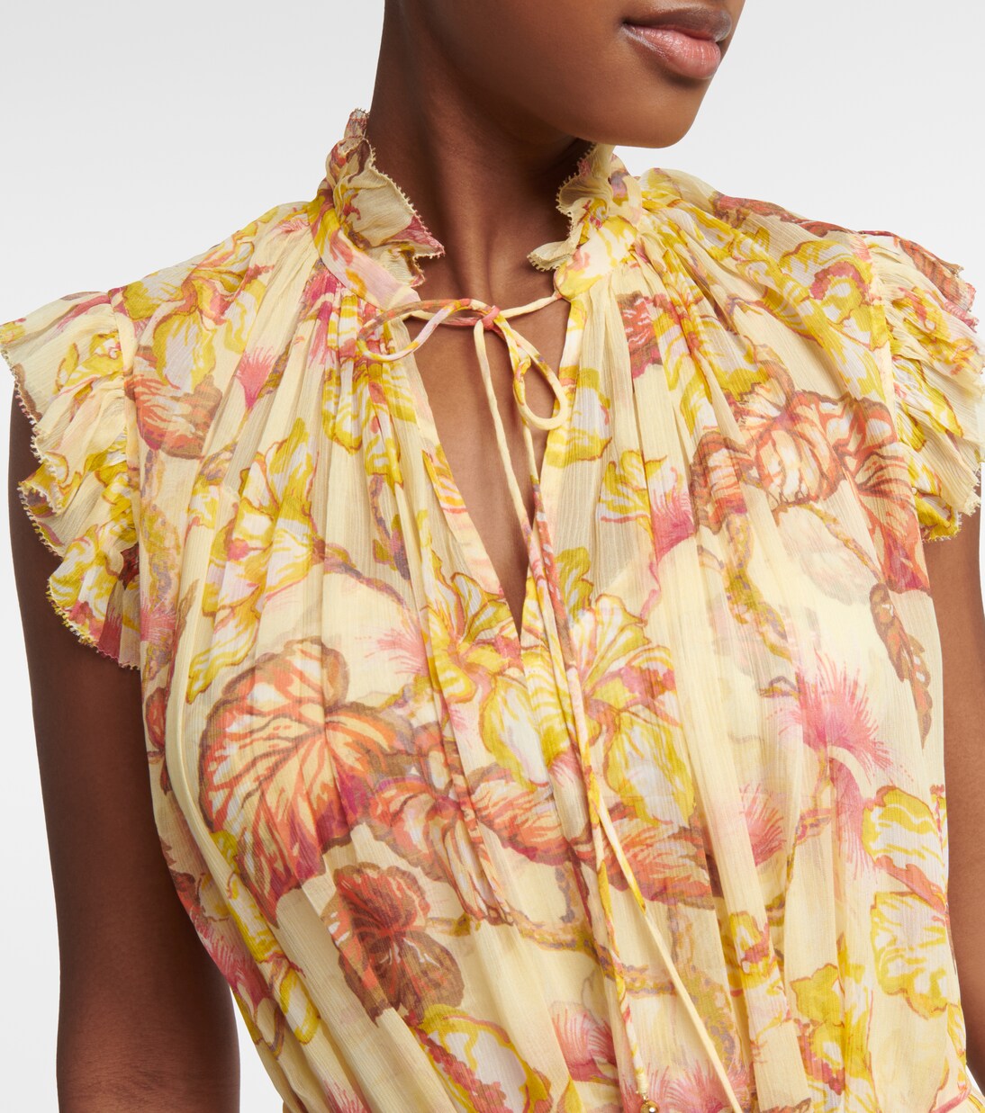 Midikleid Matchmaker aus Georgette | Zimmermann