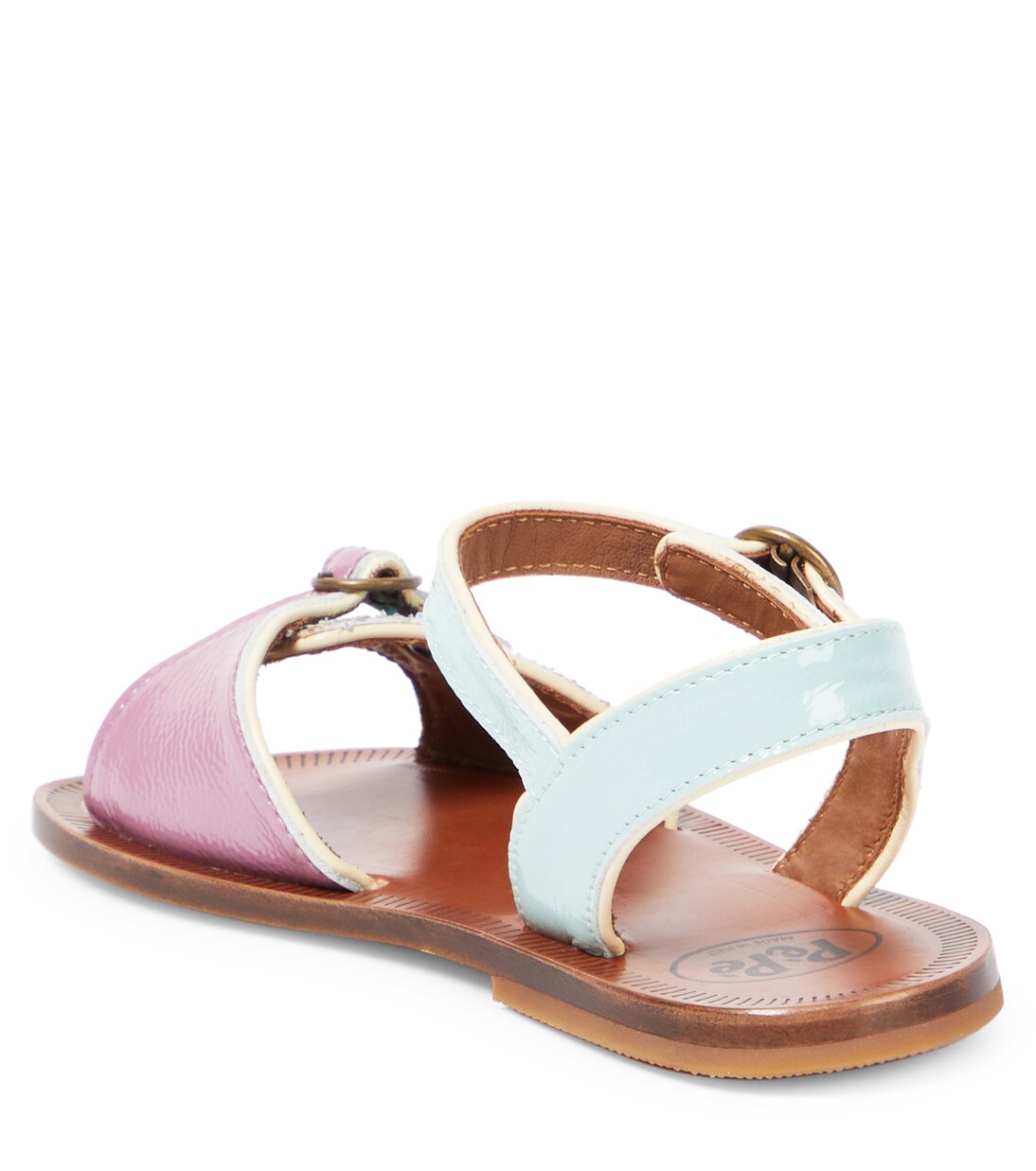 Glitter leather sandals | PèPè