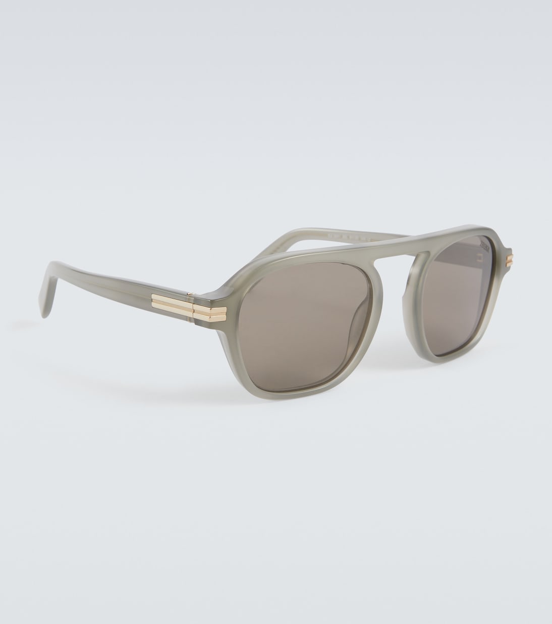Aurora II flat-top sunglasses | Zegna