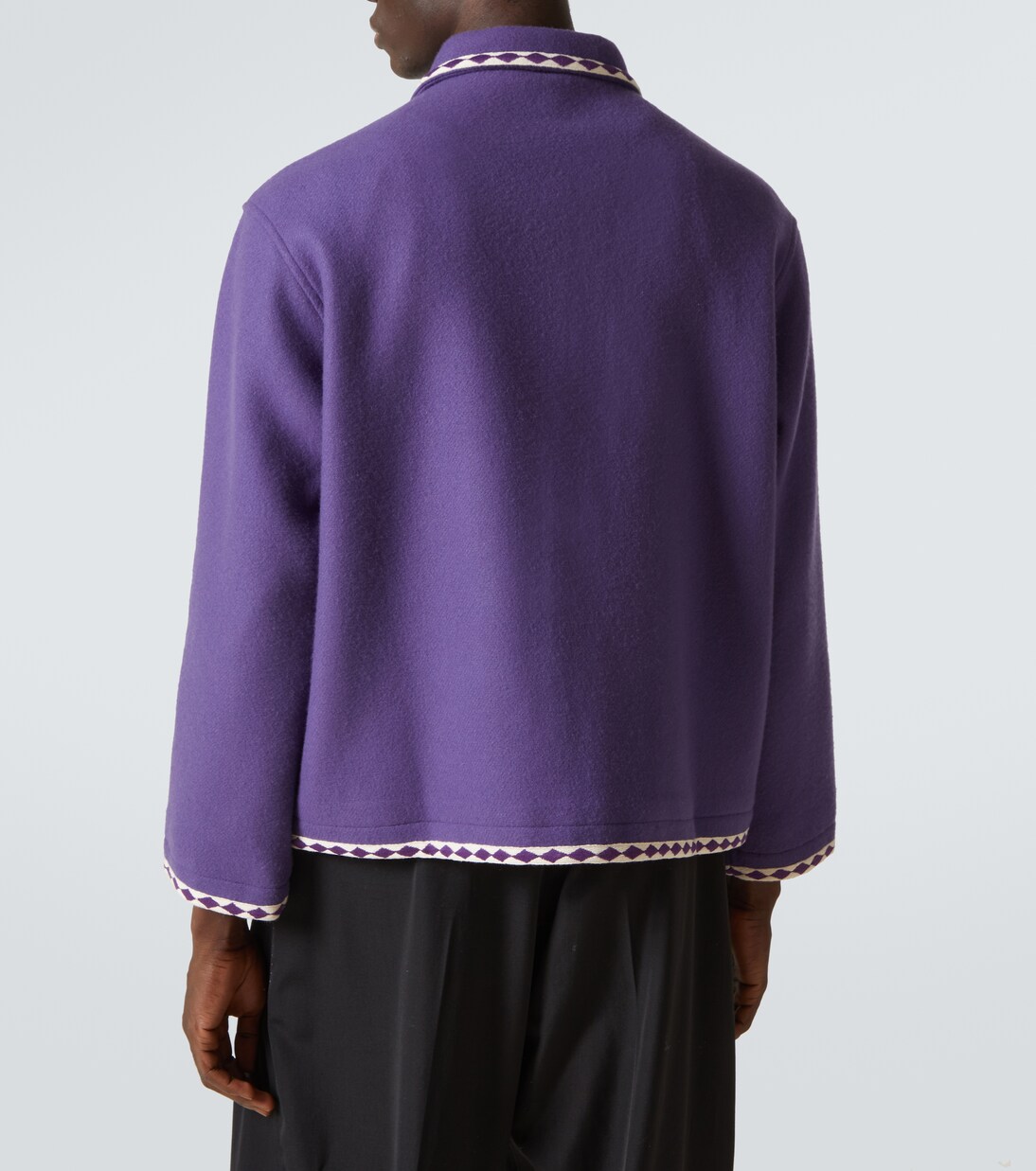 Bronco embroidered wool jacket | Bode