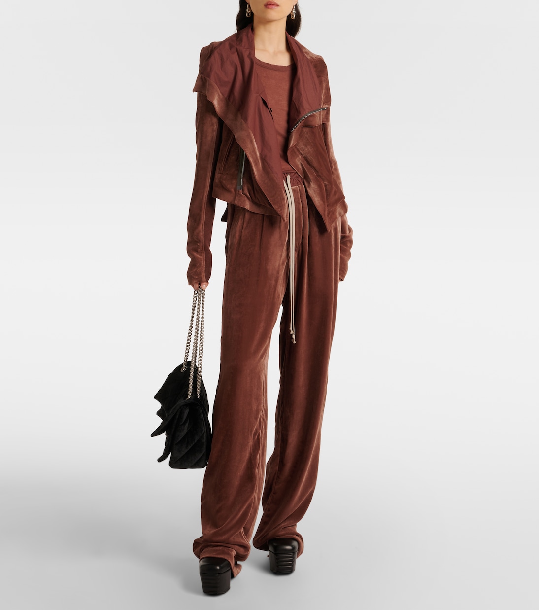 Jacke aus Samt | Rick Owens