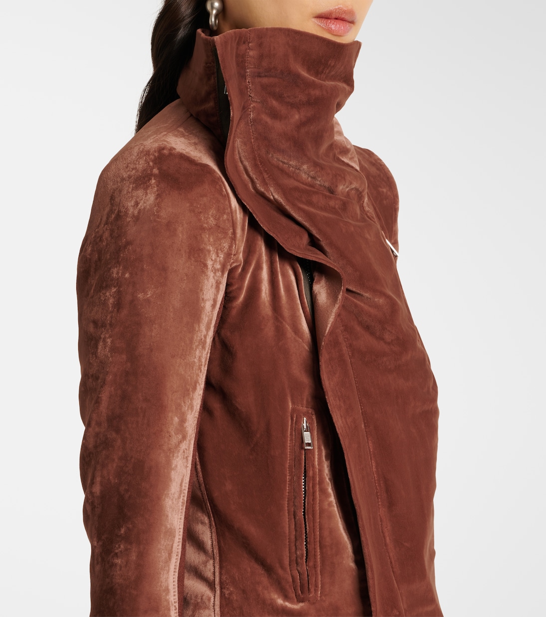 Jacke aus Samt | Rick Owens