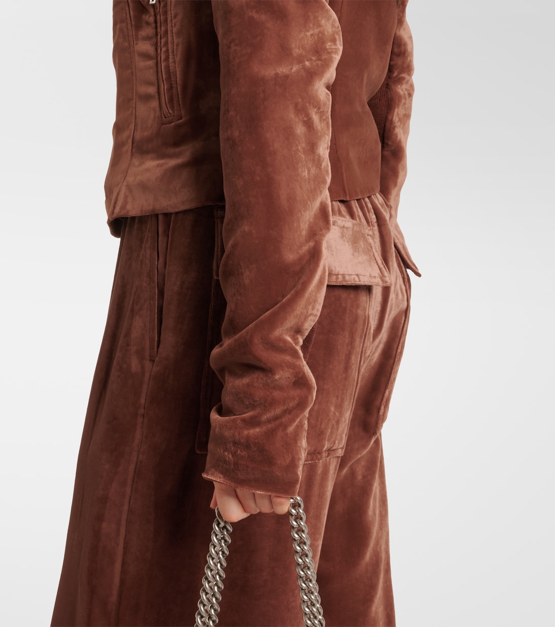 Jacke aus Samt | Rick Owens