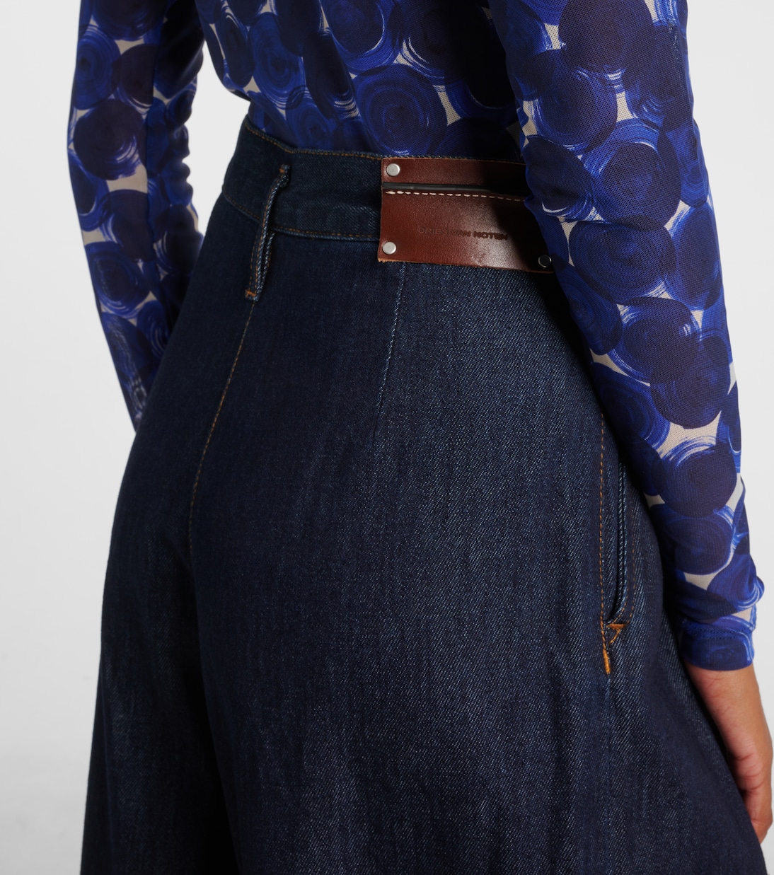 High-Rise Wide-Leg Jeans | Dries Van Noten