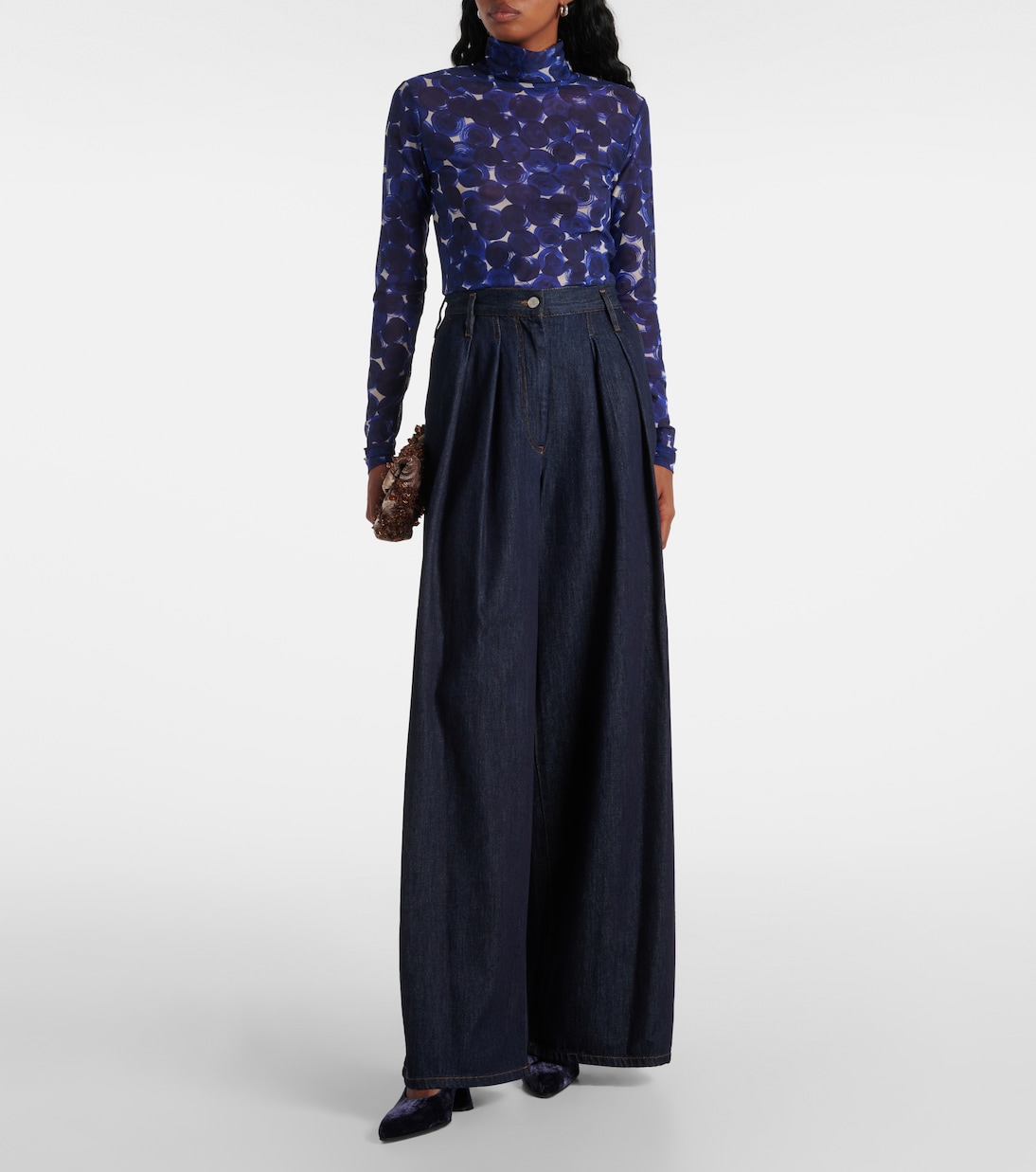 High-Rise Wide-Leg Jeans | Dries Van Noten