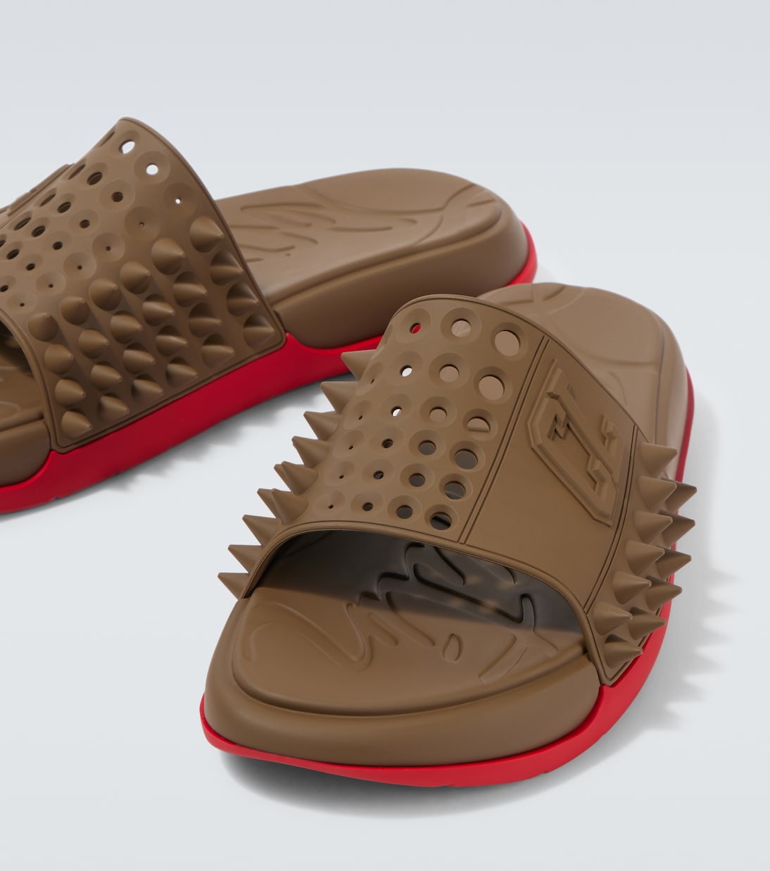 Take It Easy spiked slides | Christian Louboutin