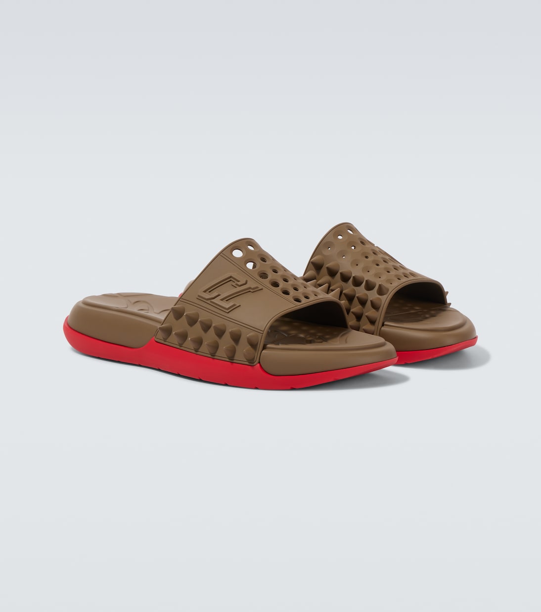 Take It Easy spiked slides | Christian Louboutin