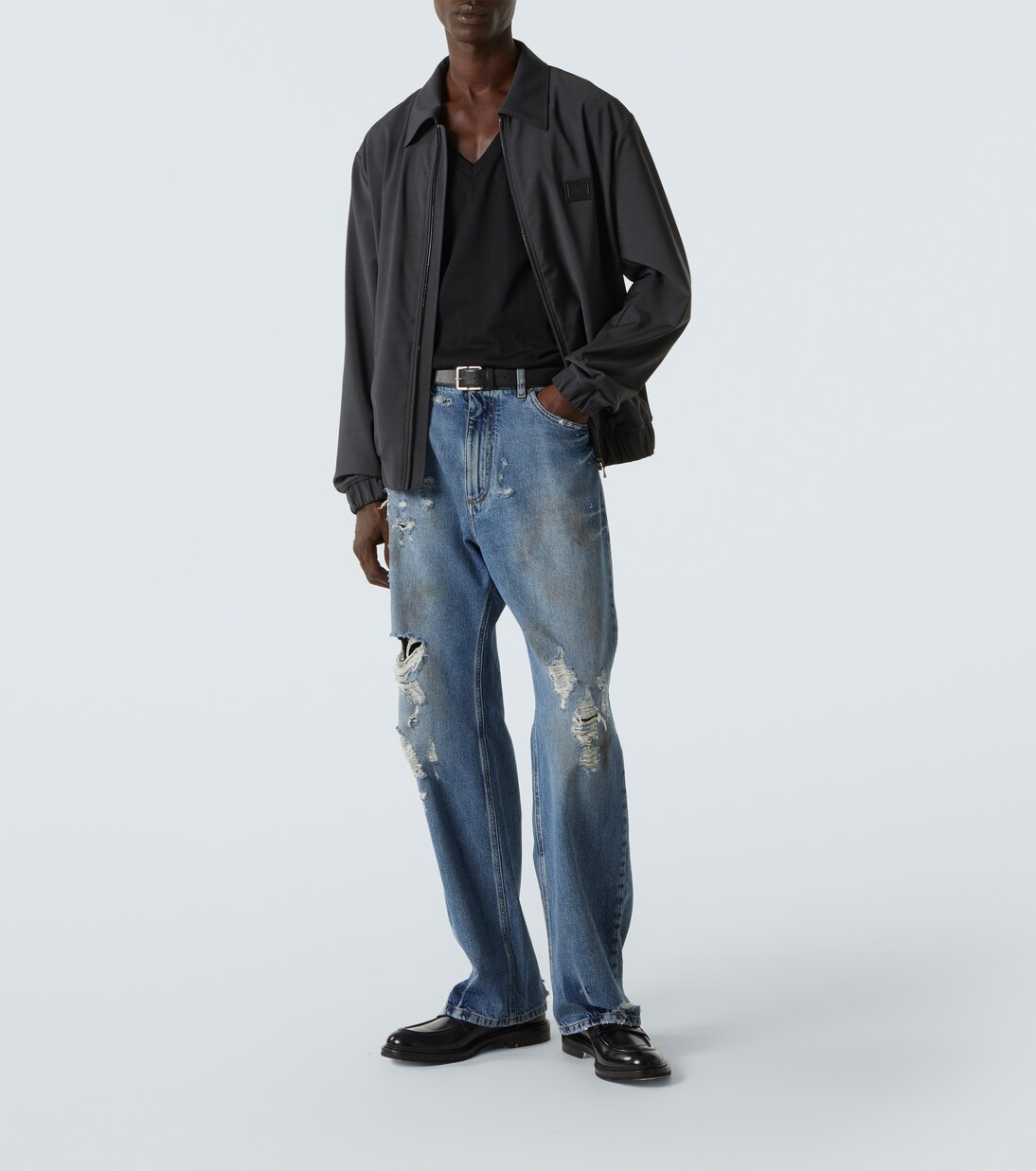 Blusón de mezcla de lana | Dolce&Gabbana