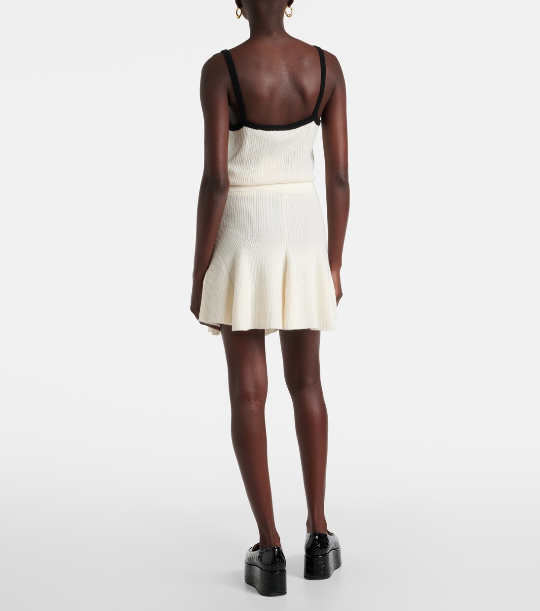 Minirock aus Wolle | Ganni