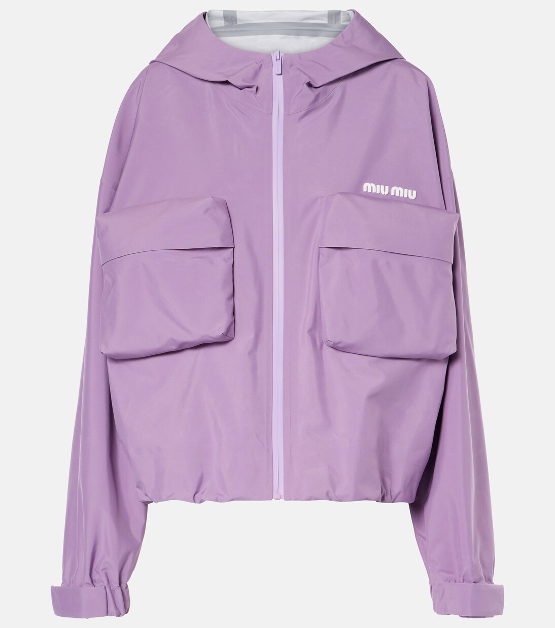 Technical canvas jacket | Miu Miu