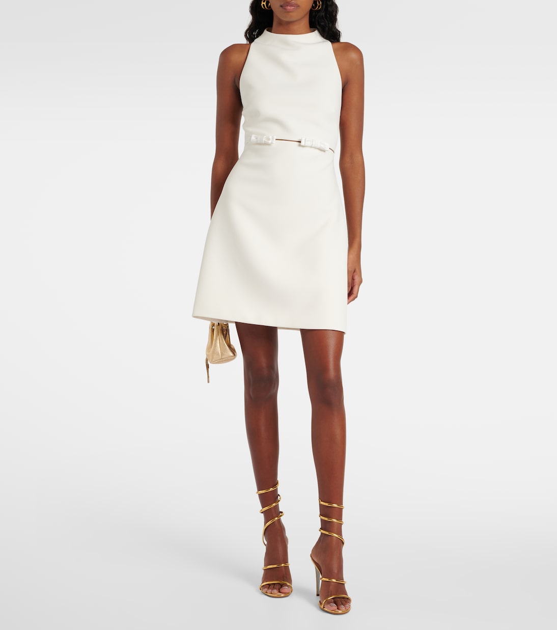 Cleo 105 mirrored leather sandals | Rene Caovilla