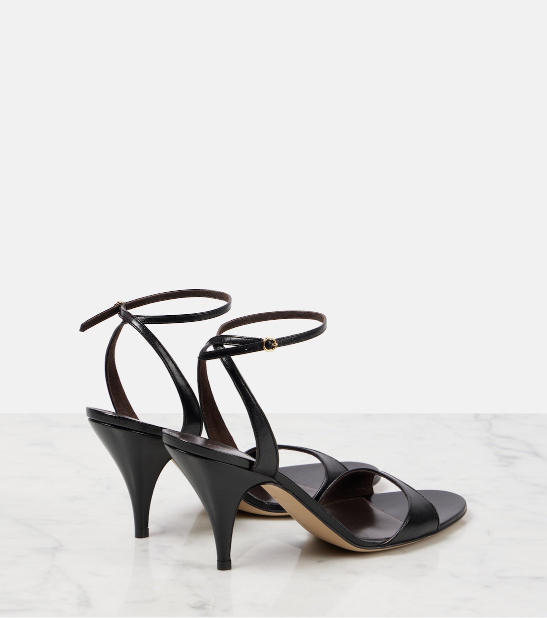 Vika 80 leather sandals | The Row