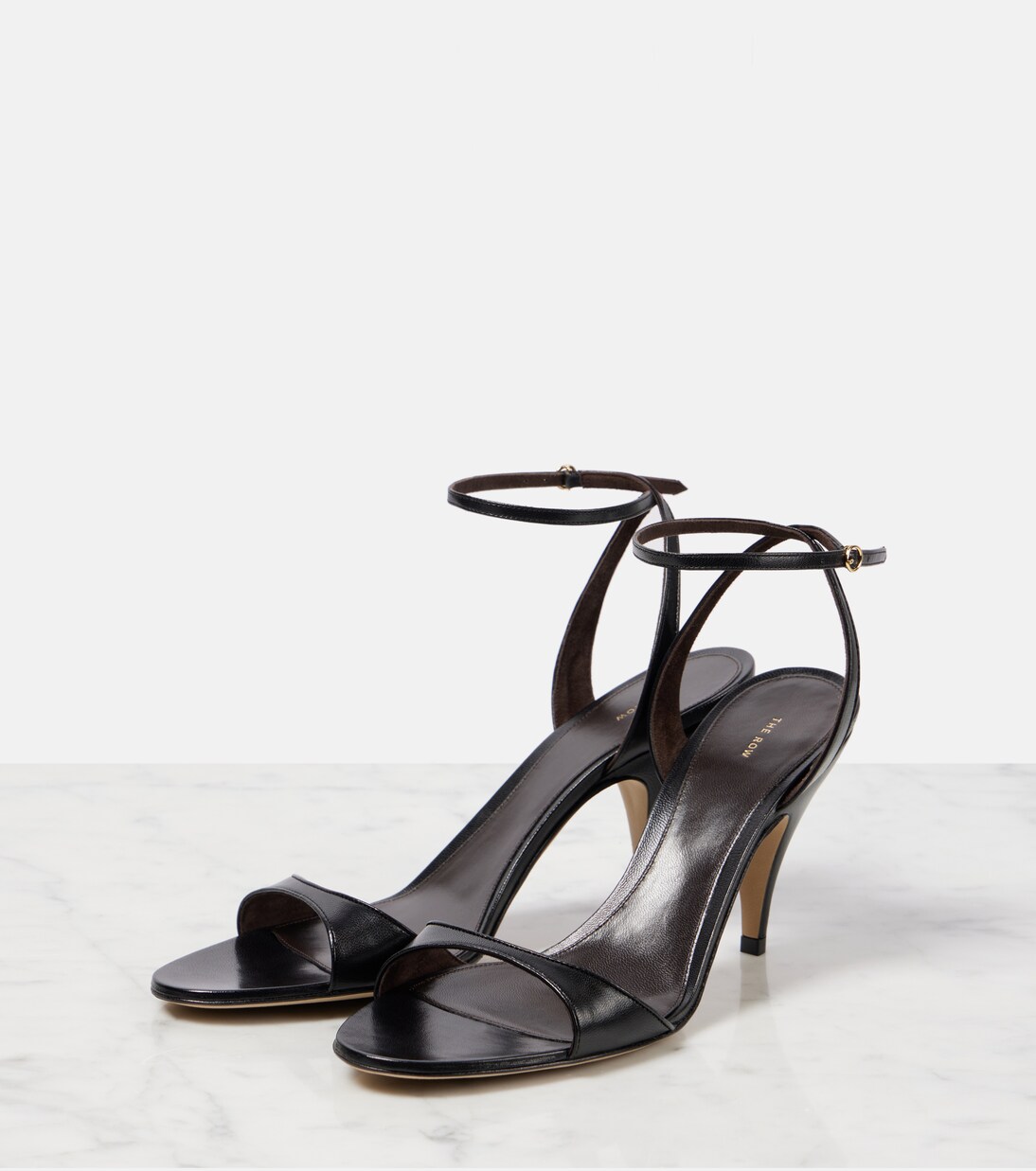 Vika 80 leather sandals | The Row