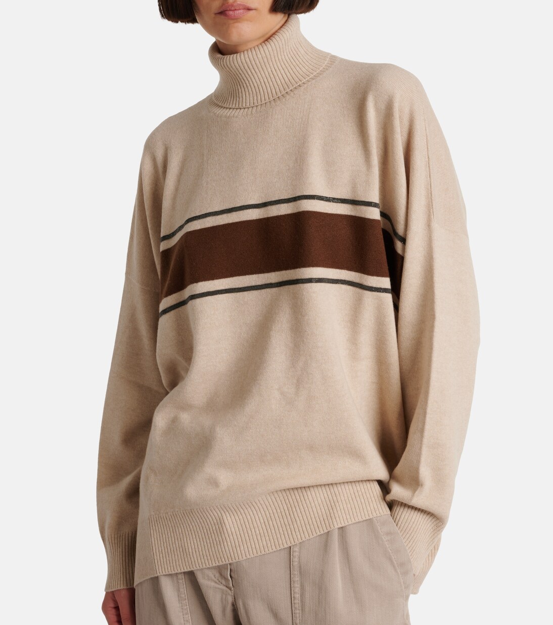 Pullover aus Wolle, Kaschmir und Seide | Brunello Cucinelli