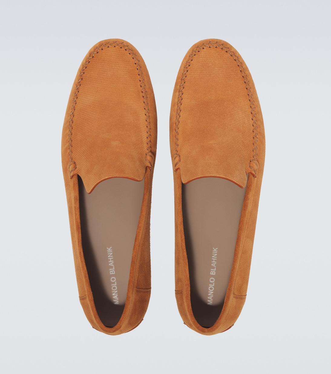 Alder suede loafers | Manolo Blahnik