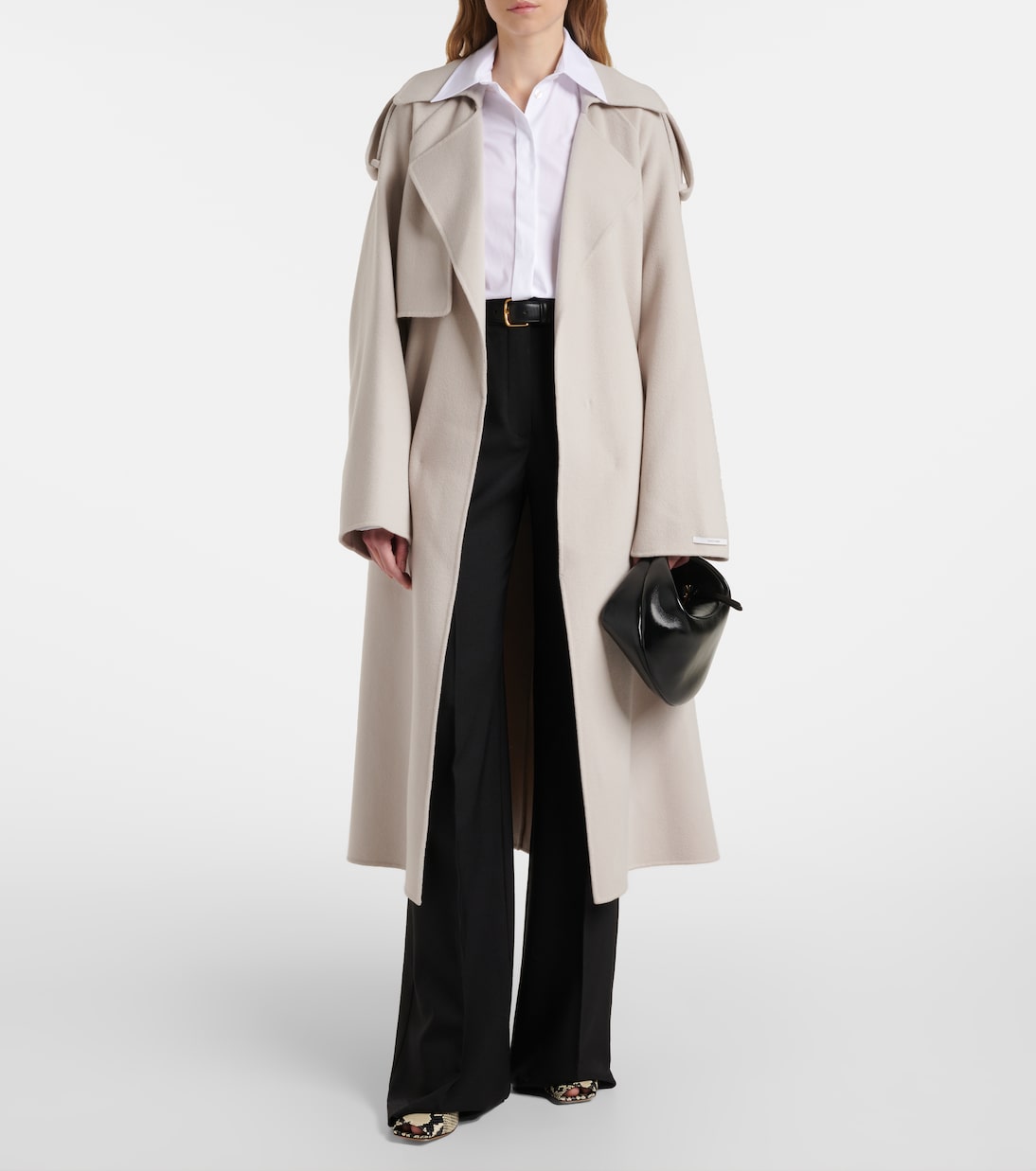 Fiore belted wool coat | Sportmax