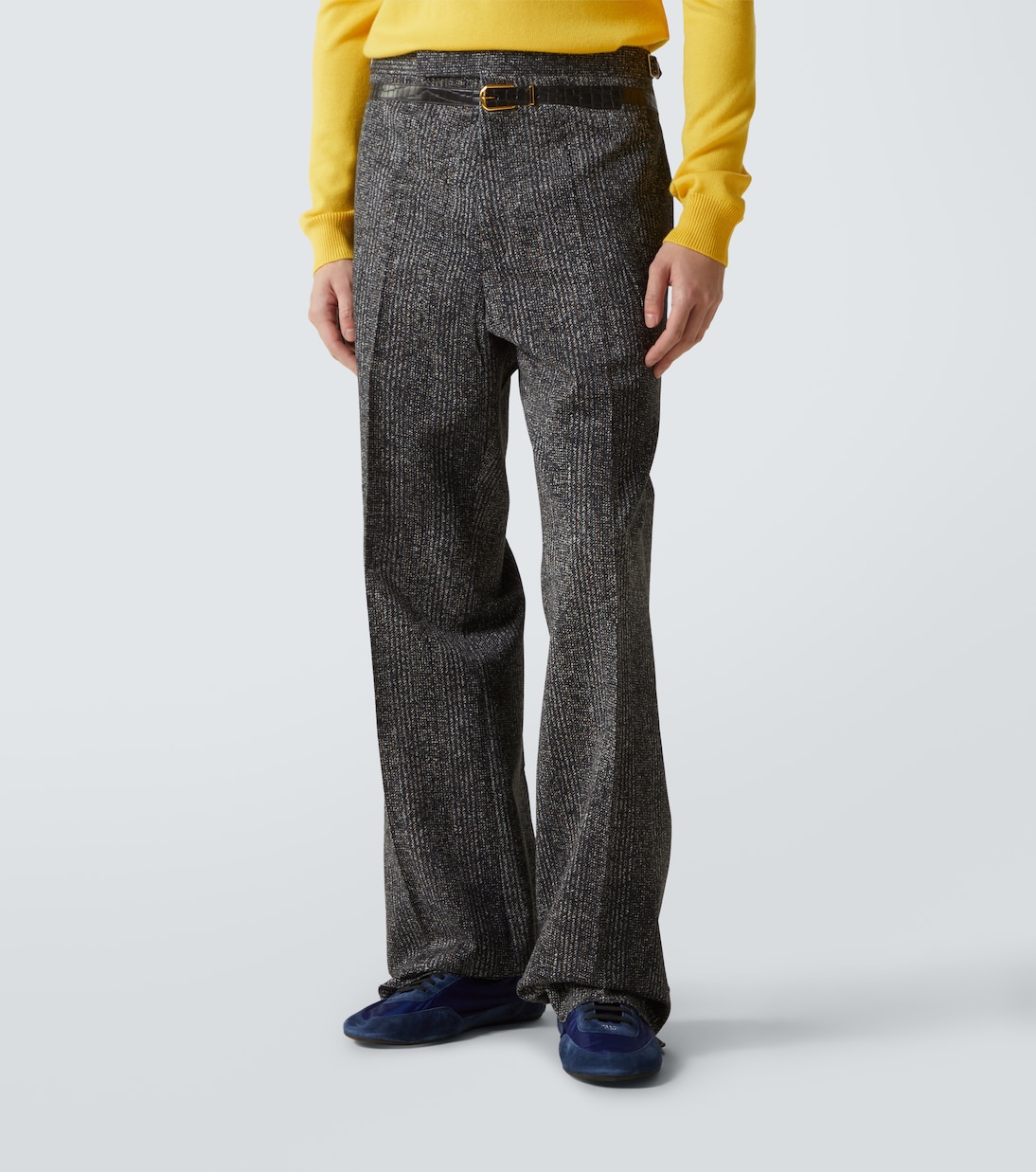 Weite Hose aus Baumwoll-Gabardine | Prada