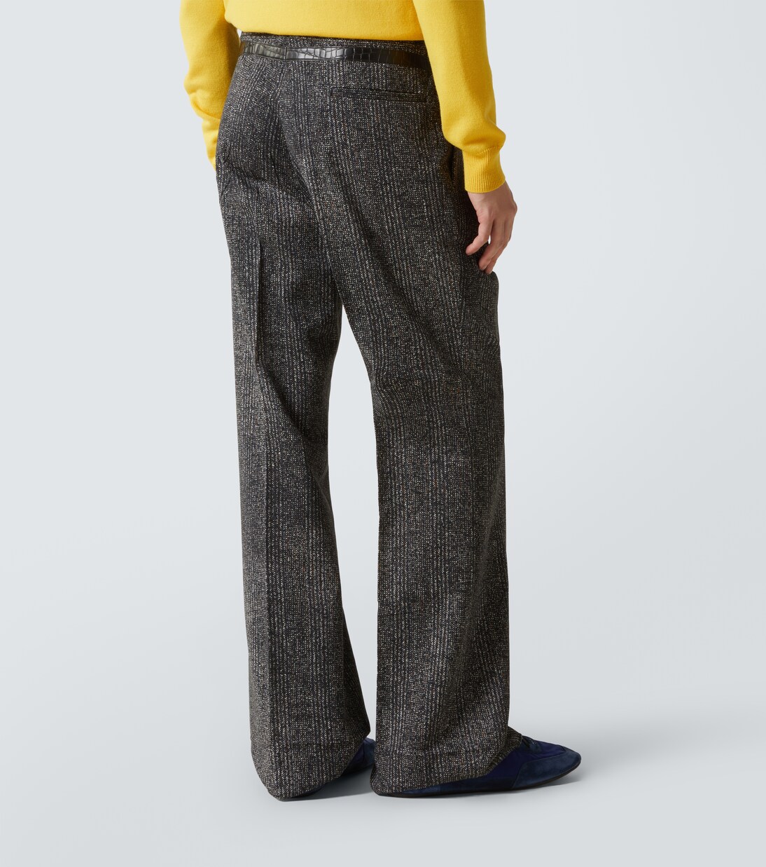 Weite Hose aus Baumwoll-Gabardine | Prada