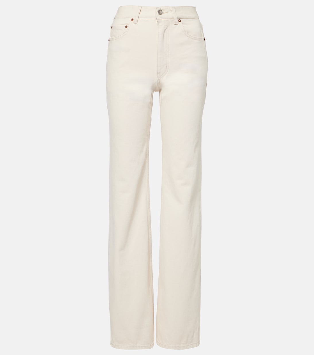 High-Rise Straight Jeans 70's | Saint Laurent