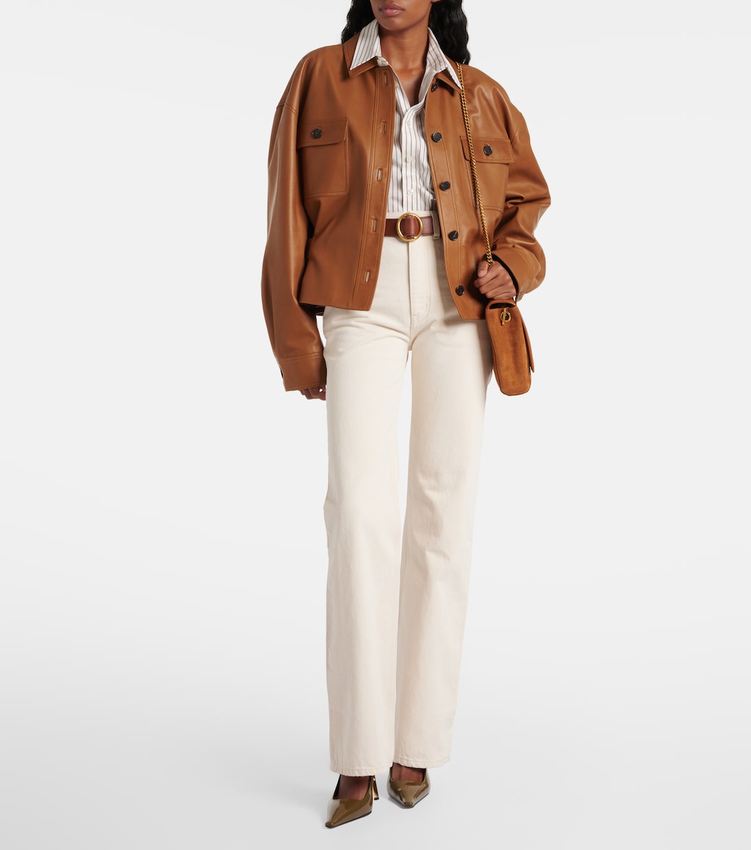 High-Rise Straight Jeans 70's | Saint Laurent