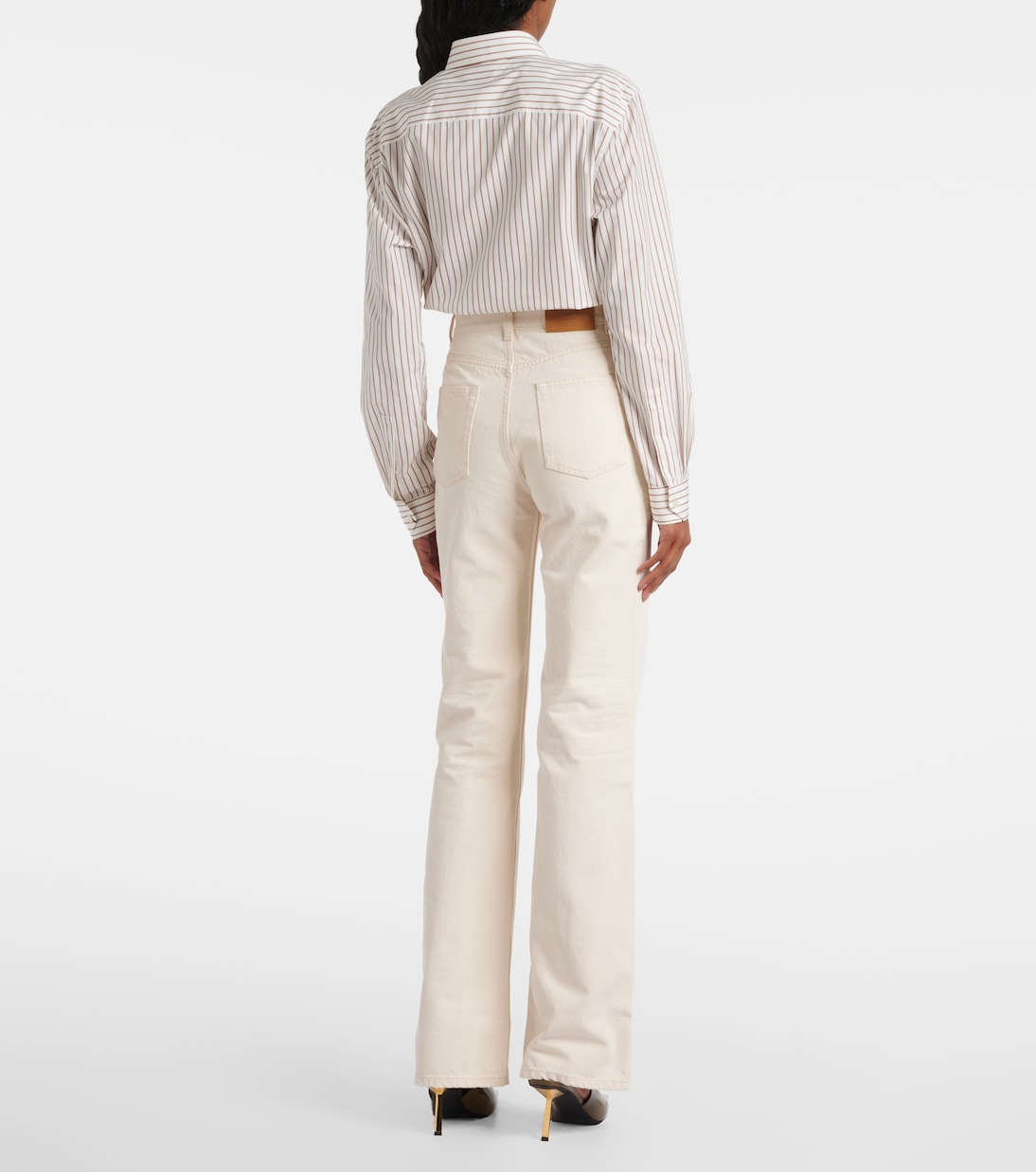 High-Rise Straight Jeans 70's | Saint Laurent