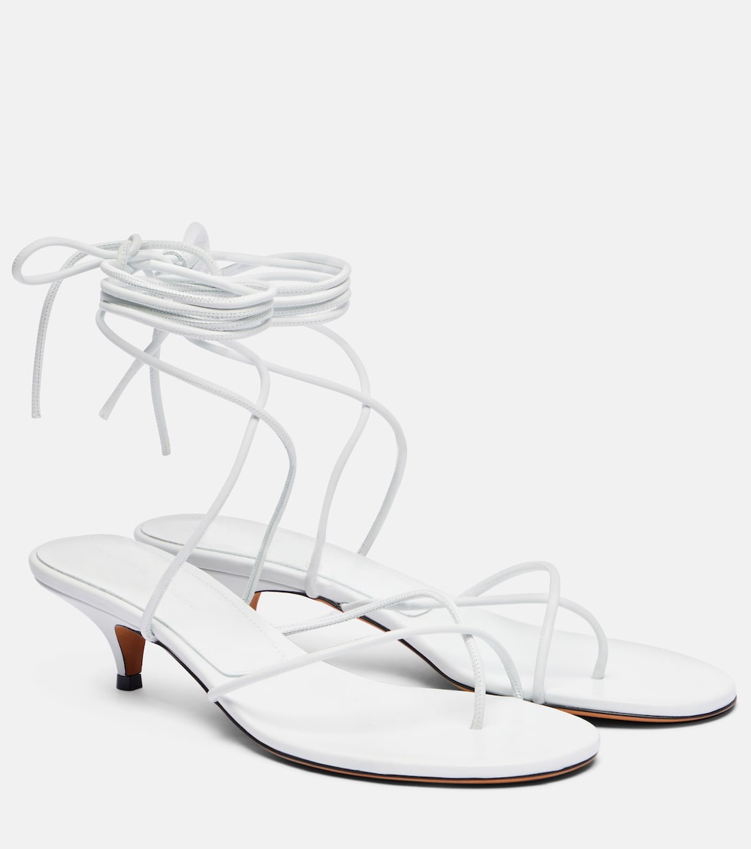 Sandalen Slash Tie 40 aus Leder | Proenza Schouler