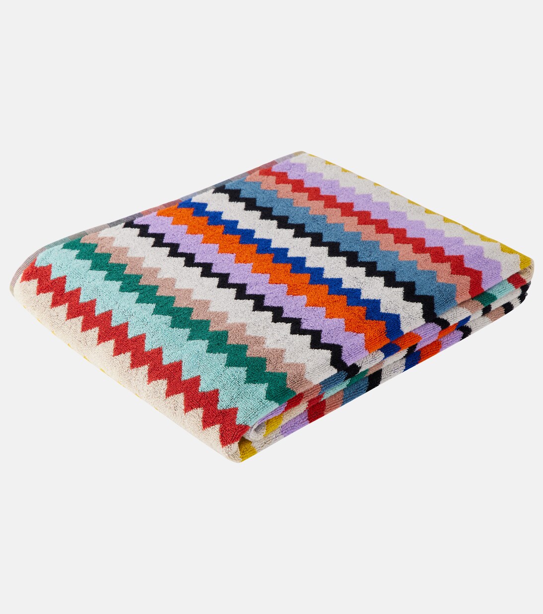 Riverbero cotton terry beach towel | Missoni
