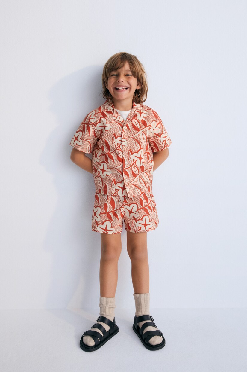 Filotis floral cotton shirt | The New Society