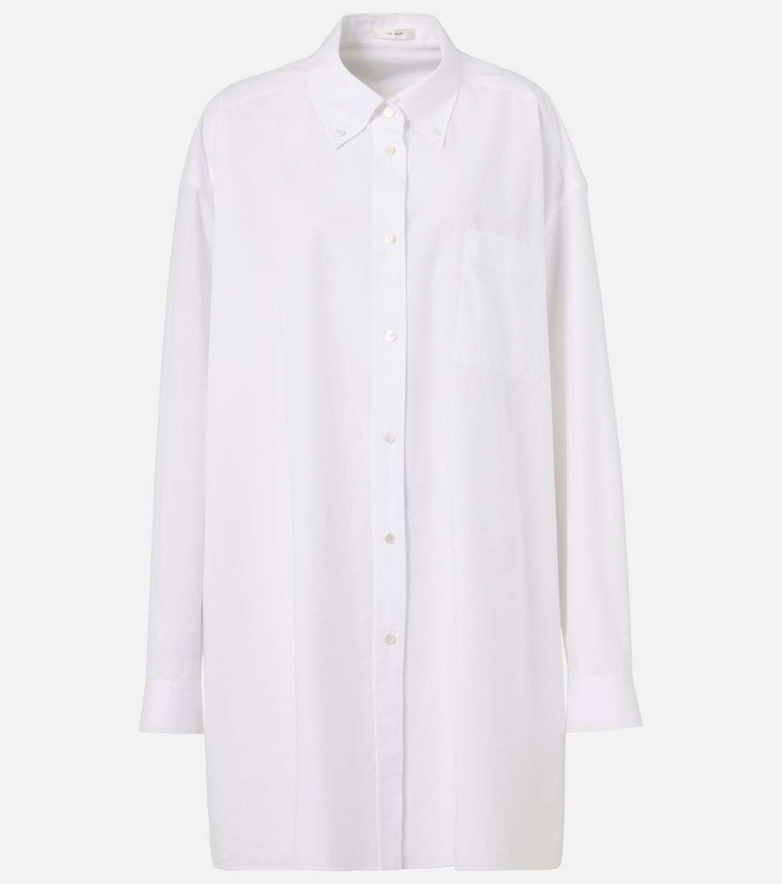 Oversize-Hemd Victoria aus Baumwollpopeline | The Row