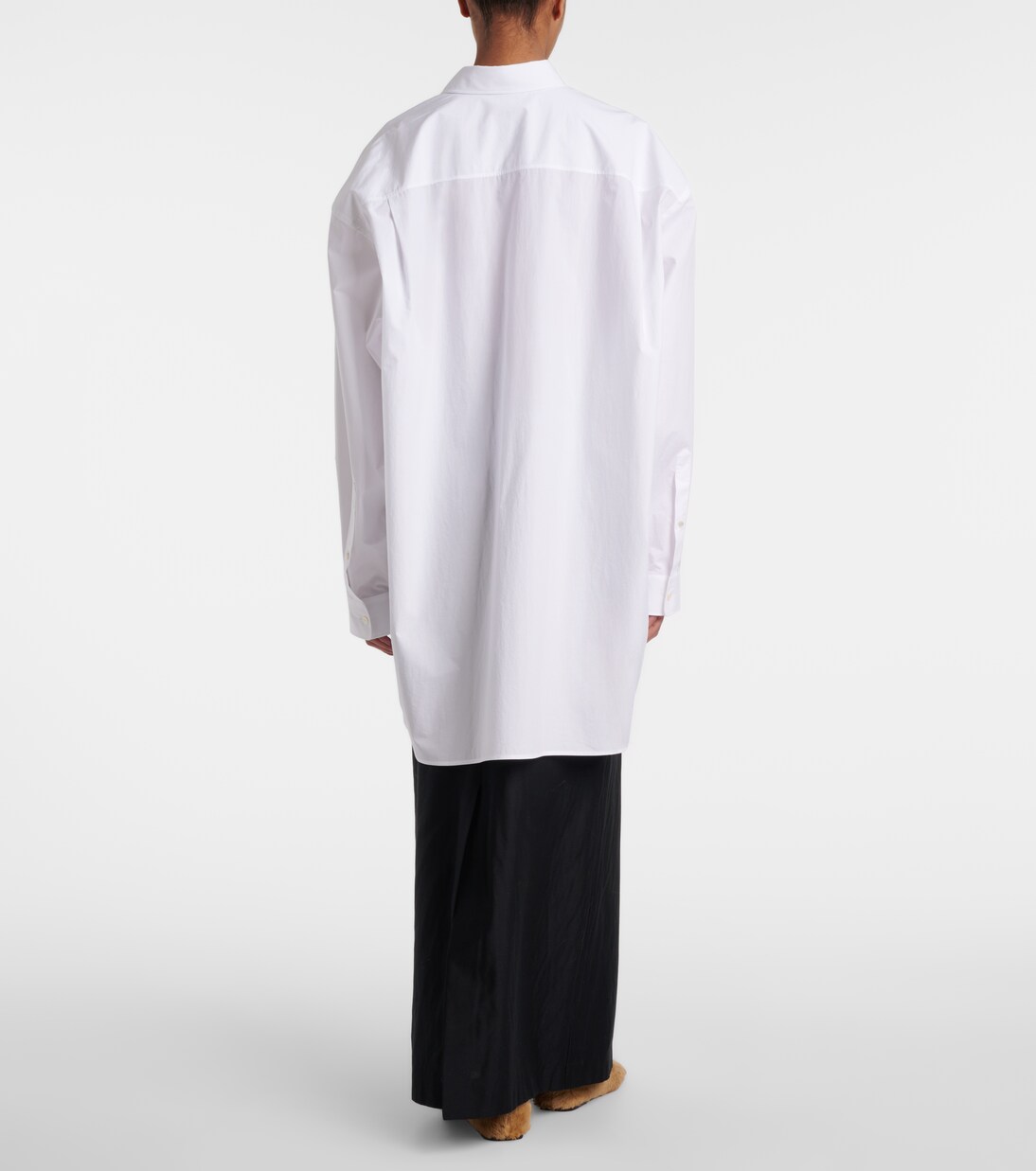 Oversize-Hemd Victoria aus Baumwollpopeline | The Row