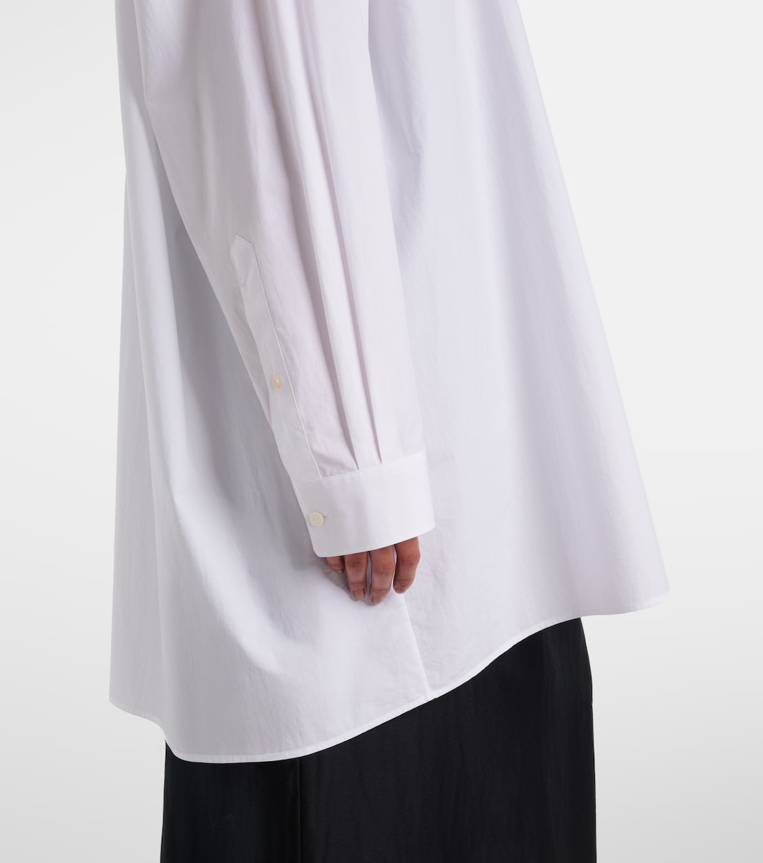 Oversize-Hemd Victoria aus Baumwollpopeline | The Row