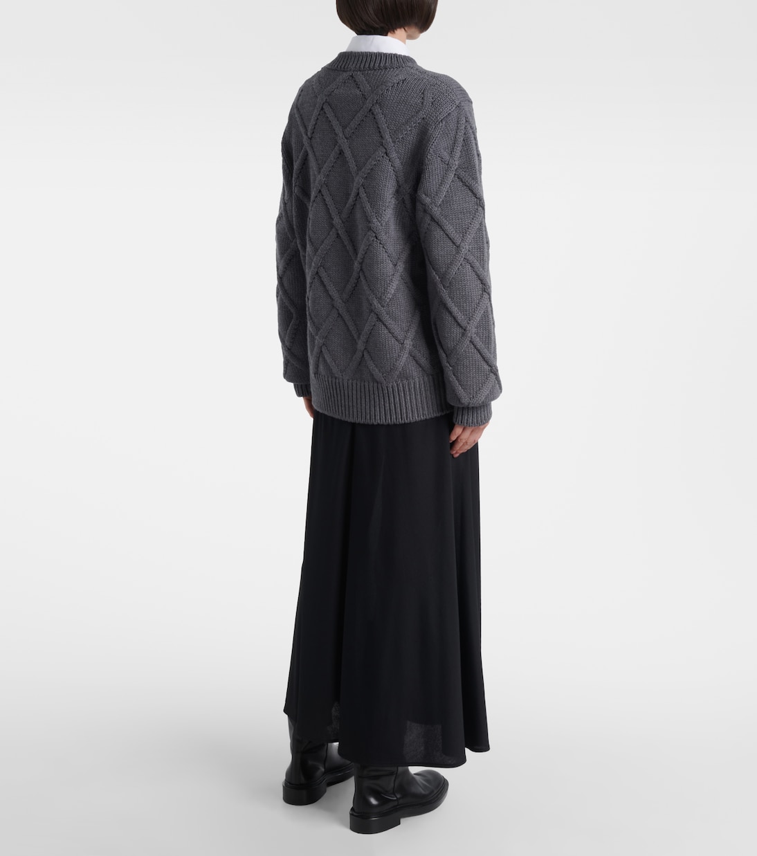 Jersey trenzado de lana virgen | Jil Sander