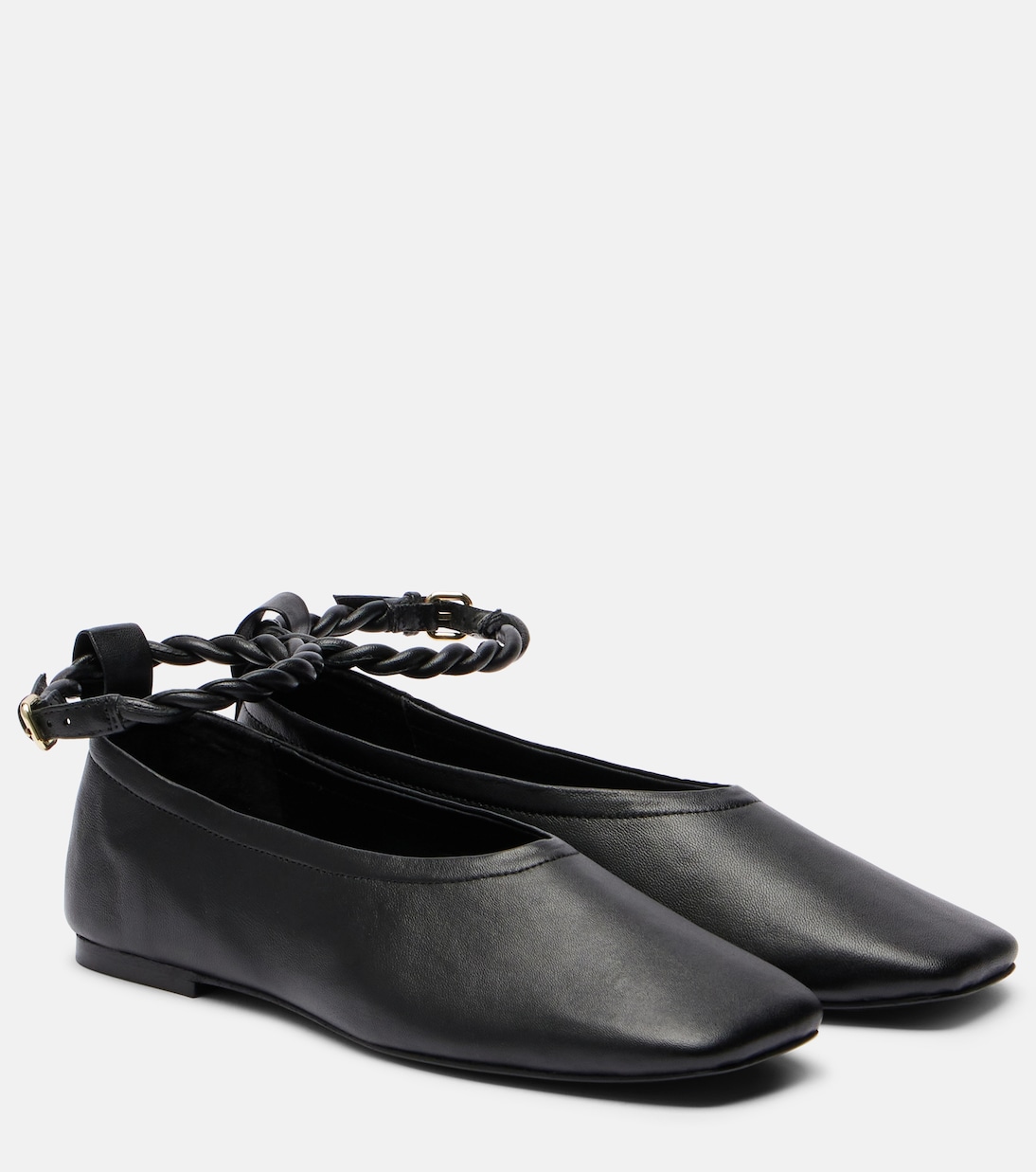 Steele leather ballet flats  | A.Emery