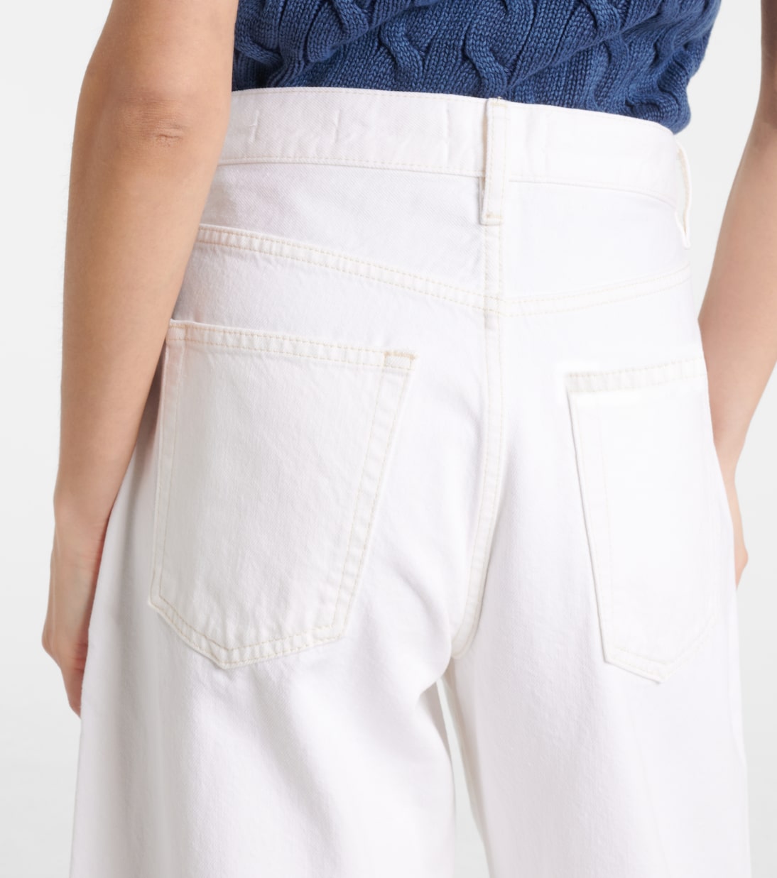 Jean ample Bubble à taille haute | Frame