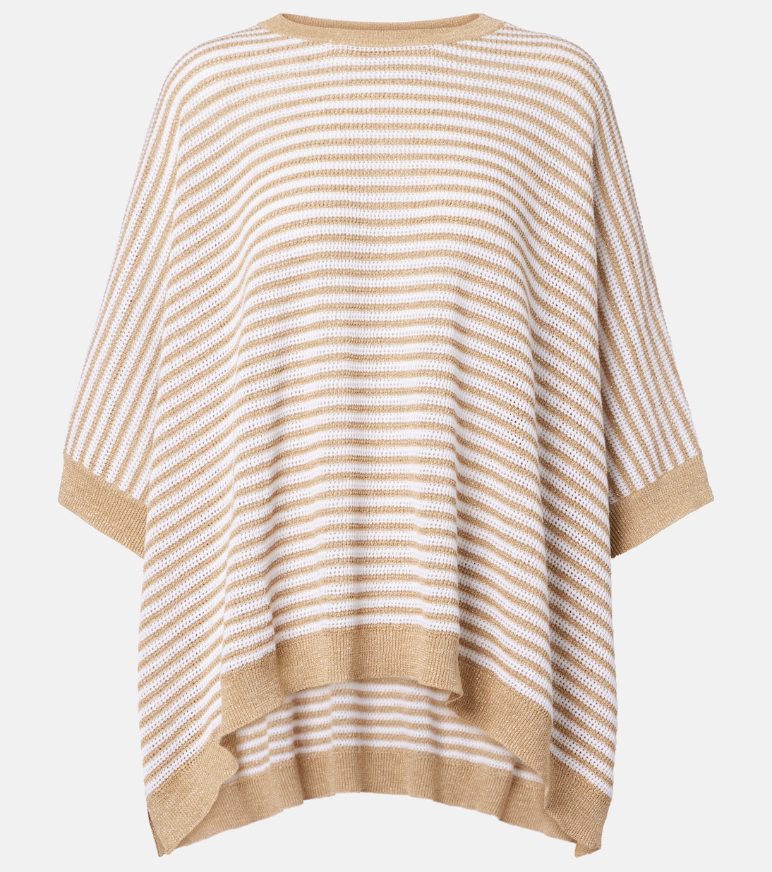Knitted striped top | Brunello Cucinelli