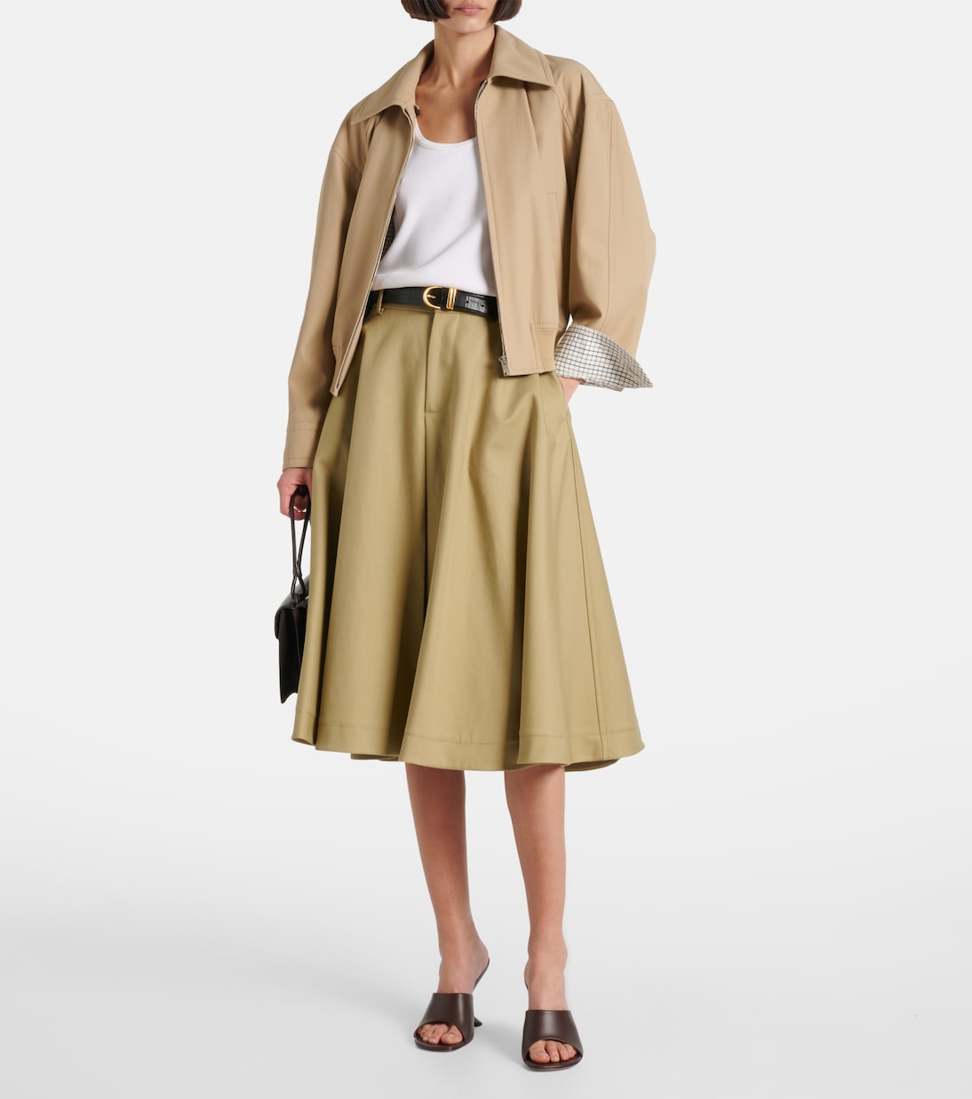 Taylor 90 leather mules | Amina Muaddi