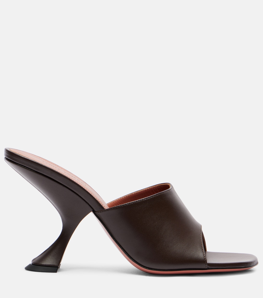 Taylor 90 leather mules | Amina Muaddi