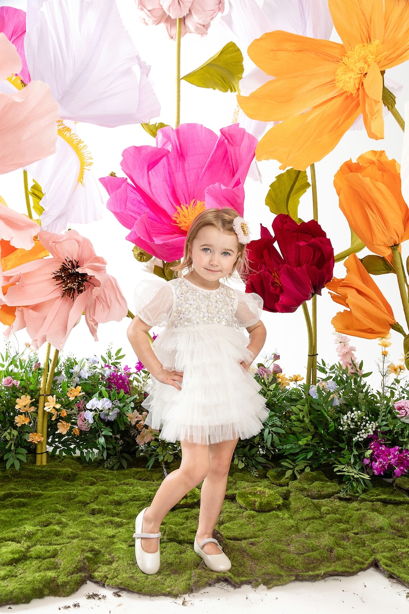 Baby Meadow Muse dress and bloomers set | Tutu Du Monde
