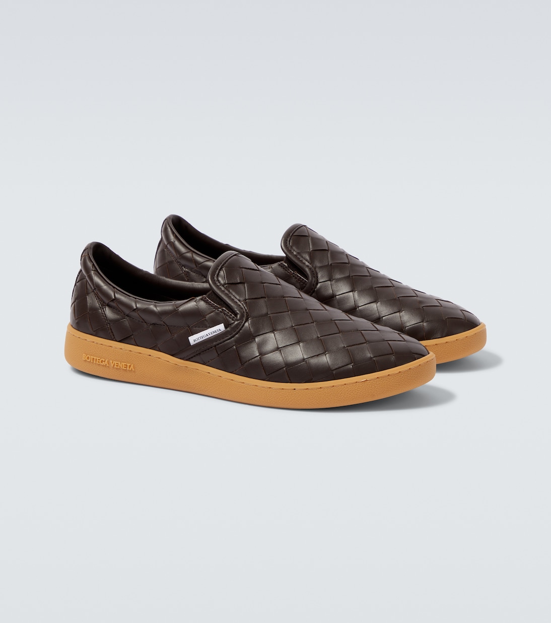 Sawyer Intrecciato leather slip-on shoes | Bottega Veneta