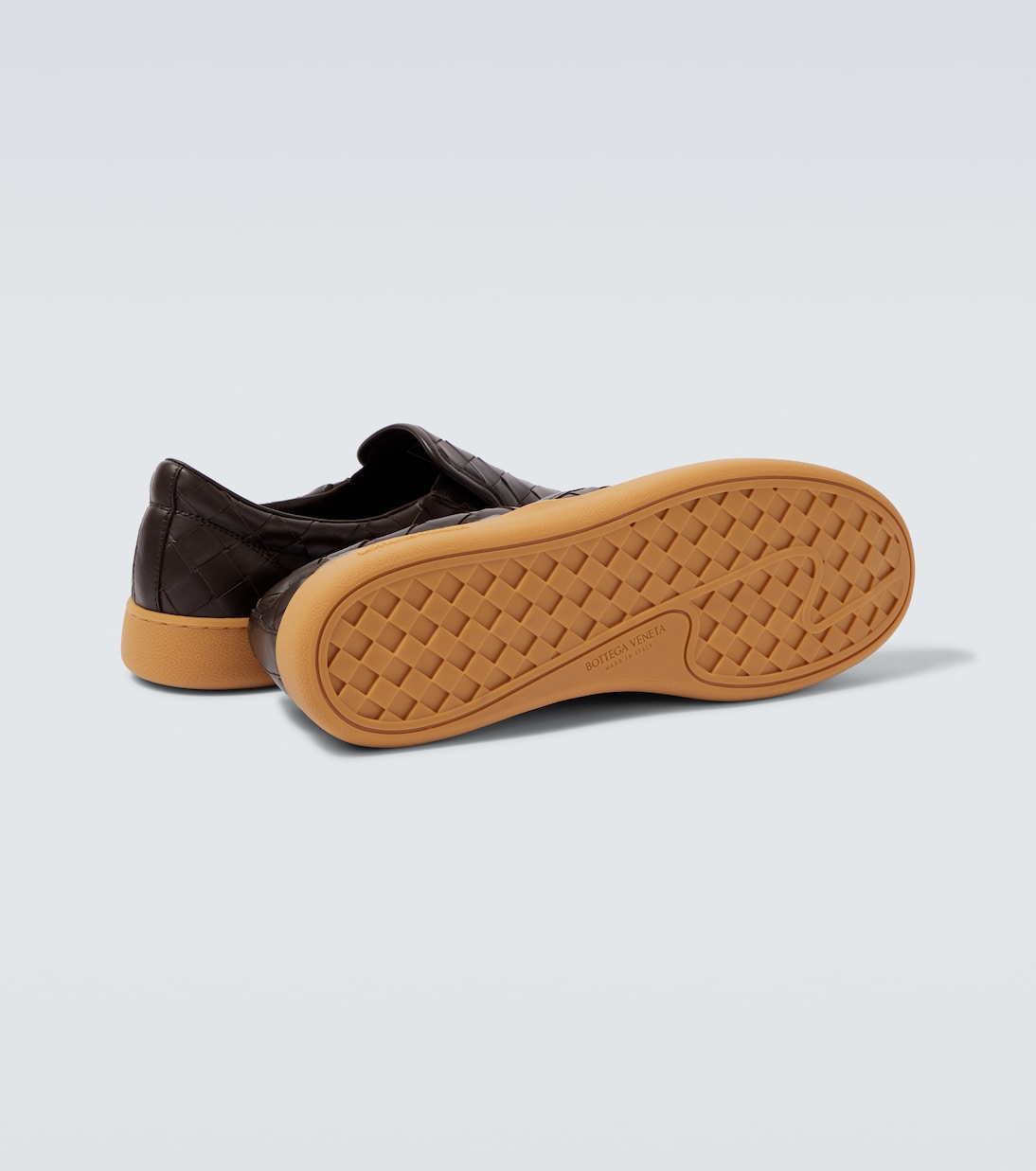 Sawyer Intrecciato leather slip-on shoes | Bottega Veneta