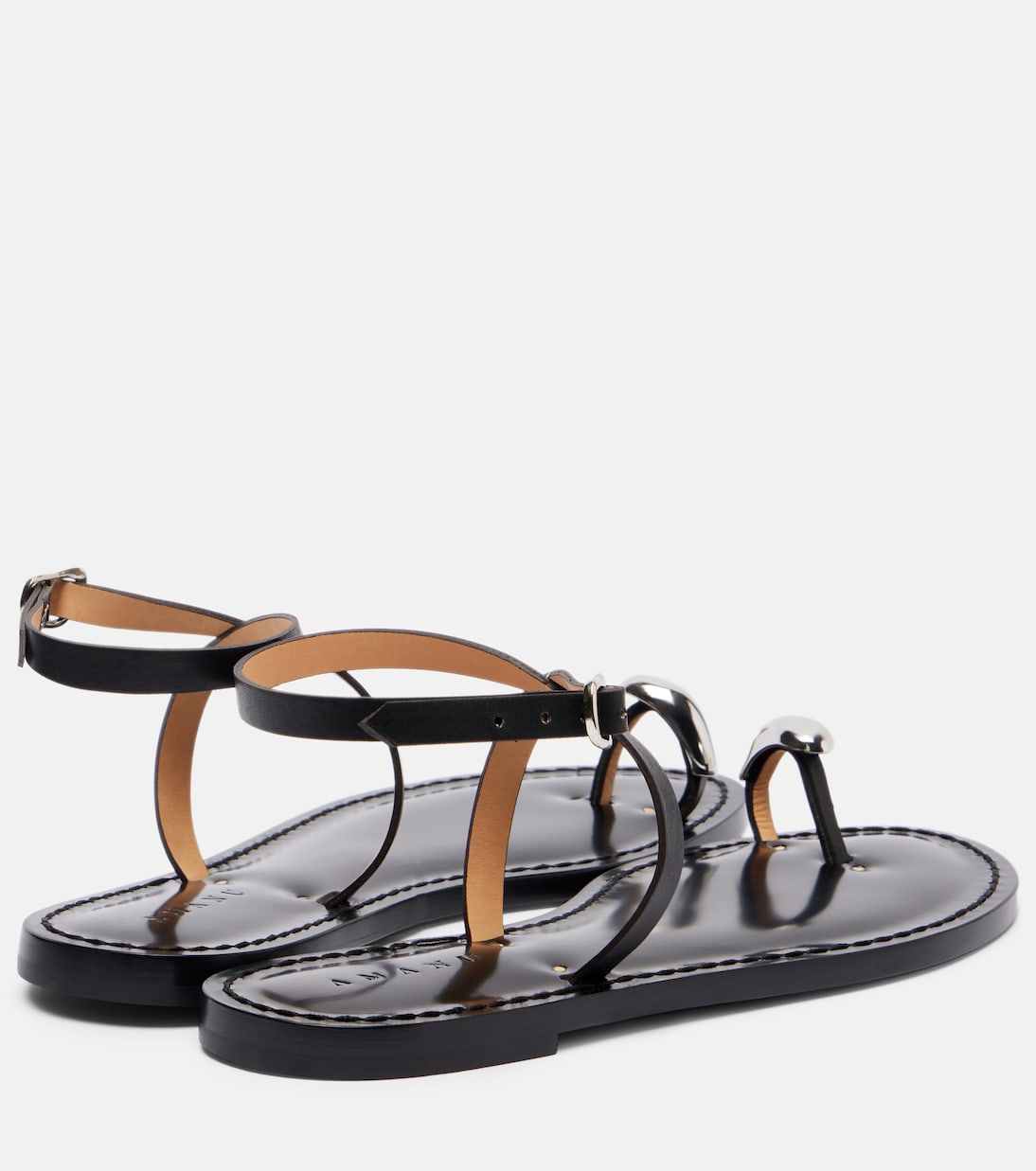 Kigali embellished leather sandals | Amanu