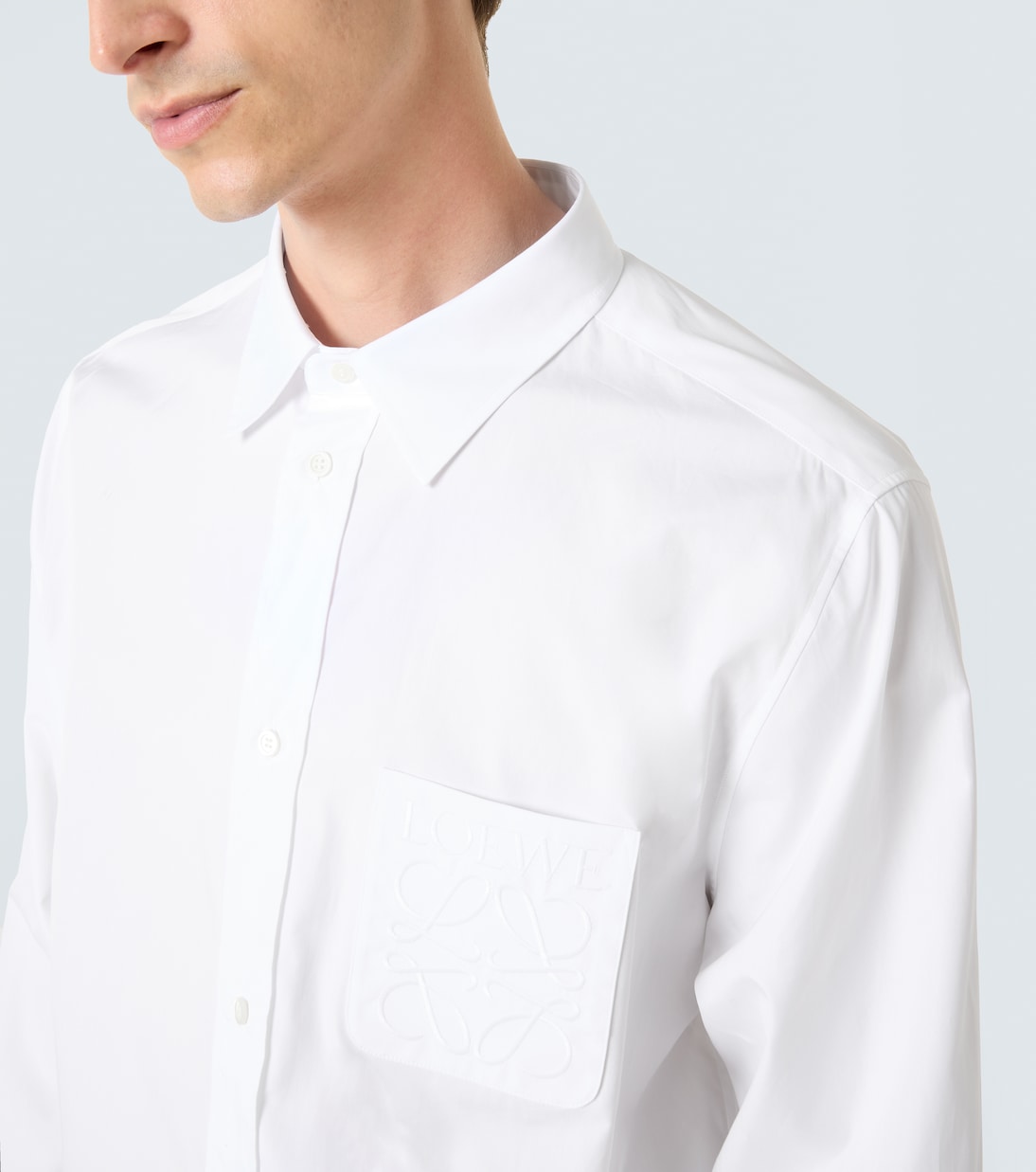 Anagram cotton poplin shirt | Loewe
