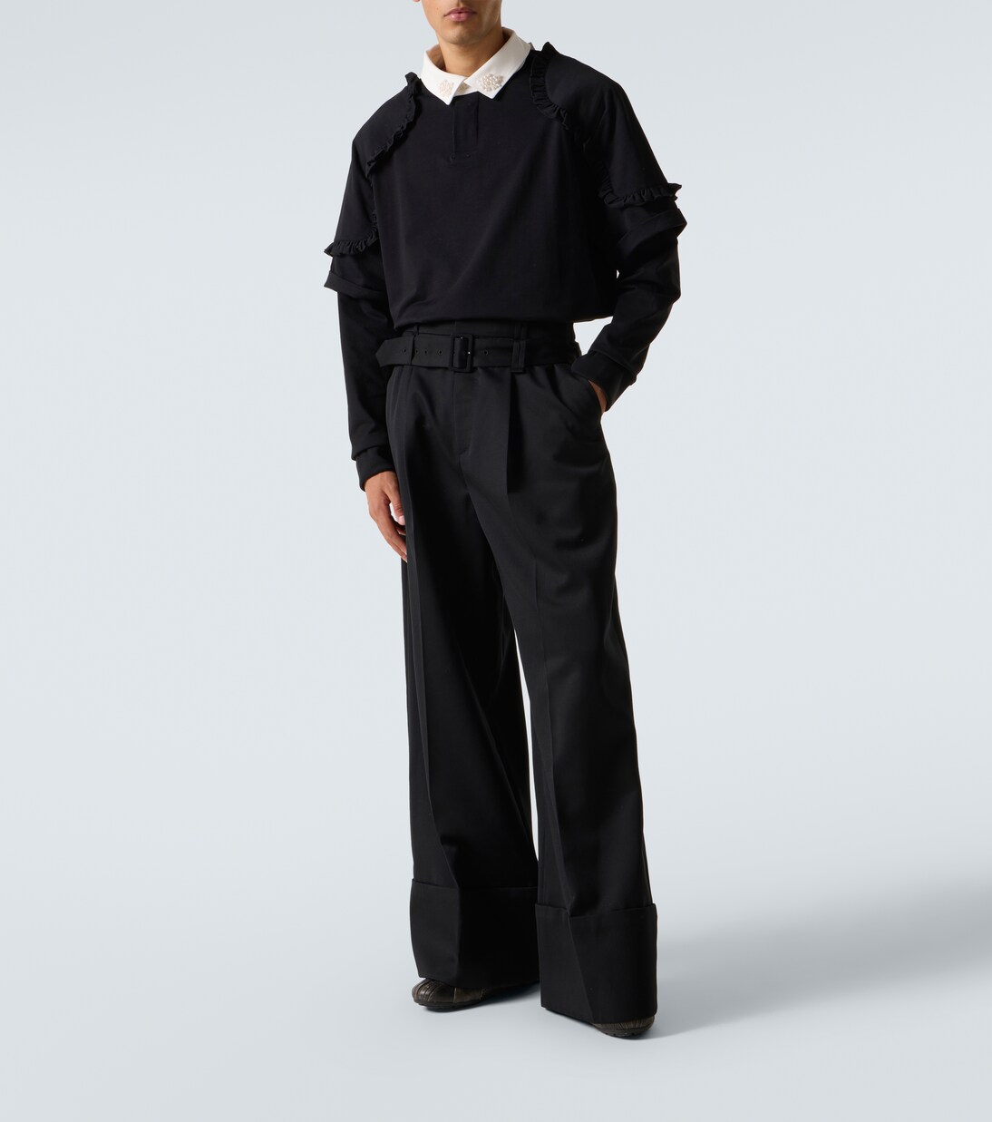 Ballerina Grip leather sneakers | Simone Rocha